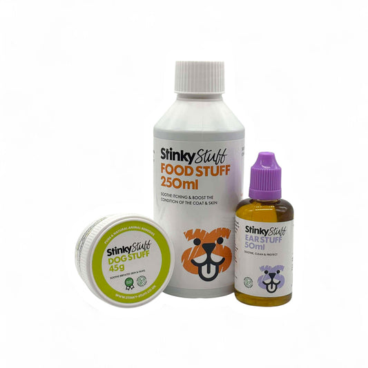 Dog Itchy Skin & Ear Pack | Allergy Relief for Dogs – Stinky Stuff