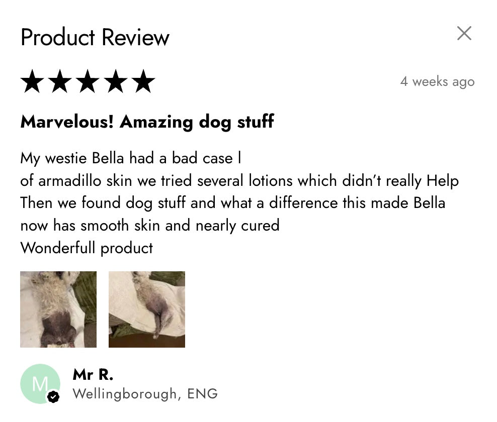 Dog Stuff – Natural Dog Balm for Dry, Irritated Skin