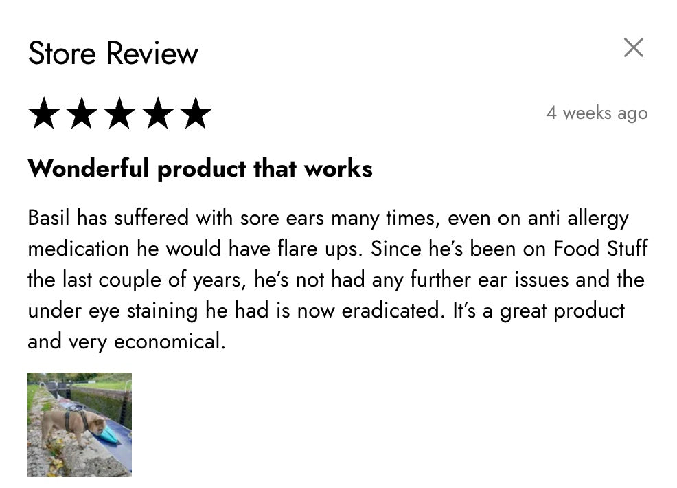 Food Stuff 100ml Buy One Get One Free - Starter Size Dog Skin Supplement