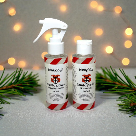 Santa Paws Christmas Dog Shampoo & Perfume Gift Set